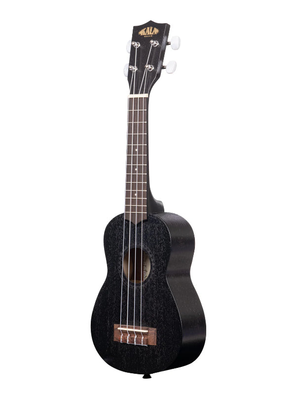 Kala KA-15S-BLK Black Satin Mahogany Soprano Ukulele
