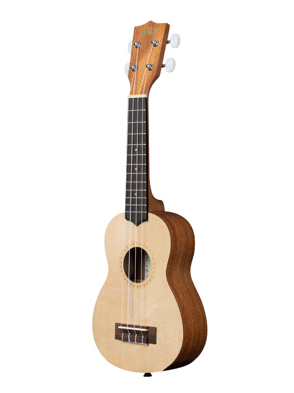 Kala KA-15S-S Satin Spruce Top Mahogany Soprano Ukulele