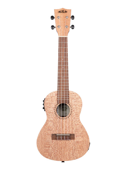 Kala KA-20CE Burled Meranti Concert w/ EQ Ukulele