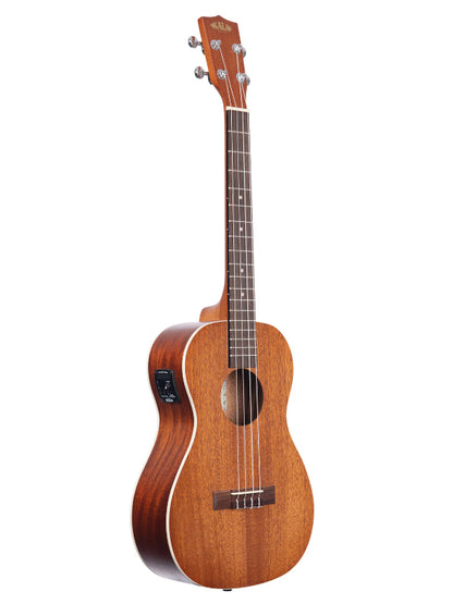 Kala KA-BE Mahogany Baritone Left Handed Ukulele with EQ