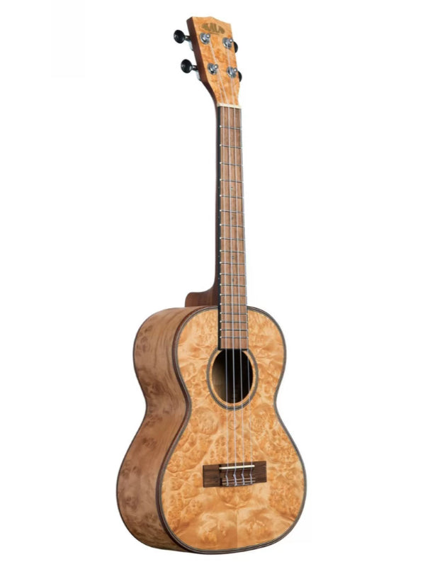 Kala KA-CARA-BUR-T Tenor Satin Burled Cypress Ukulele