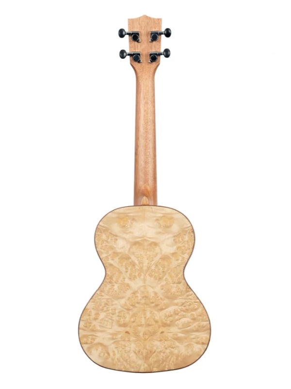 Kala KA-CARA-BUR-T Tenor Satin Burled Cypress Ukulele