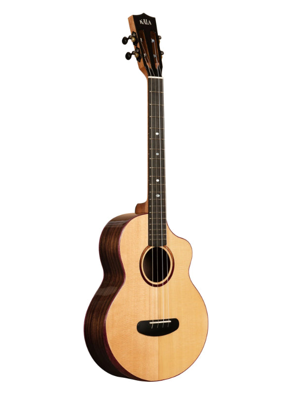 Kala KA-CT-SSRW-BG-C Spruce Rosewood Baritone Ukulele With Bag