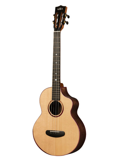 Kala KA-CT-SSRW-BG-C Spruce Rosewood Baritone Ukulele With Bag