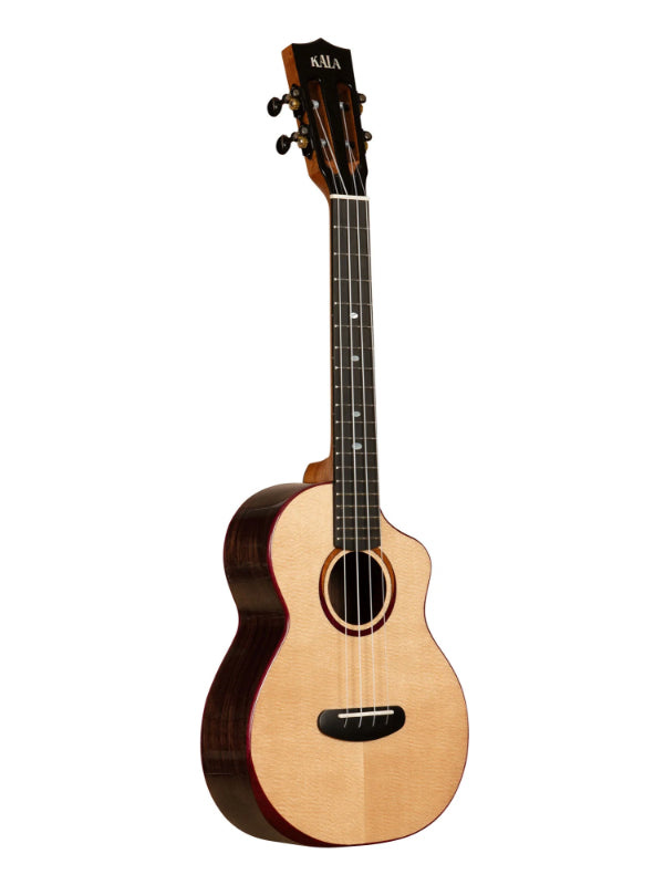 Kala KA-CT-SSRW-TG-C Spruce Rosewood Tenor Ukulele With Bag