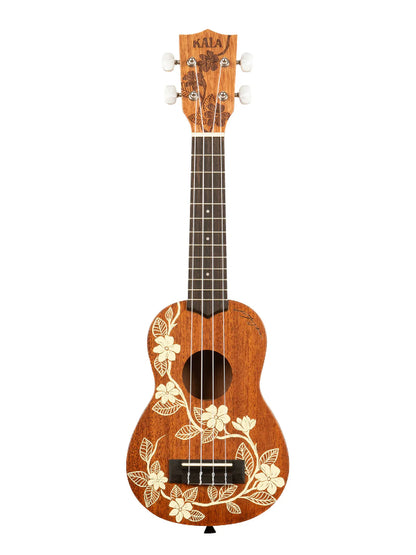 Kala KA-GARDENIA-S Mahogany Soprano Ukulele with Bag