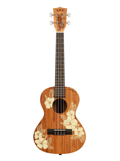Kala KA-HIBISCUS-T Mahogany Tenor Ukulele With Bag