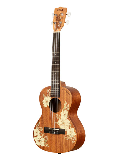 Kala KA-HIBISCUS-T Mahogany Tenor Ukulele With Bag