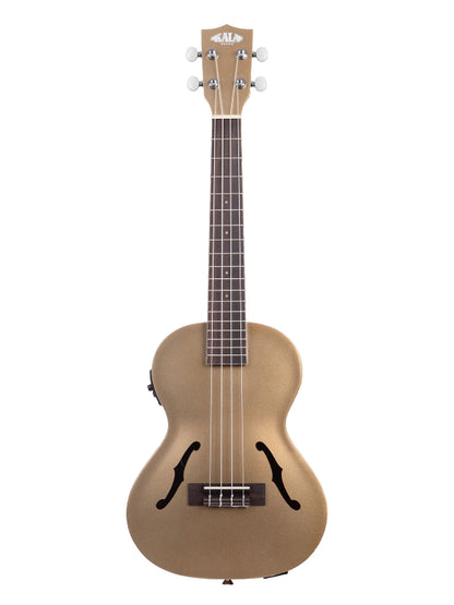 Kala KA-JTE-KZGD Kalamazoo Gold Archtop Tenor Ukulele w/ EQ