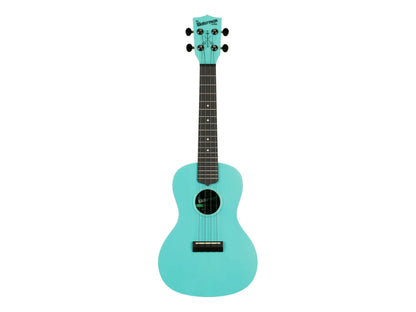 Kala KA-R-WMG-BL-C Aqua Mist GITD Concert Recycled Waterman Ukulele