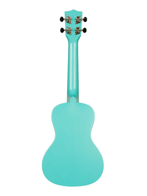 Kala KA-R-WMG-BL-C Aqua Mist GITD Concert Recycled Waterman Ukulele