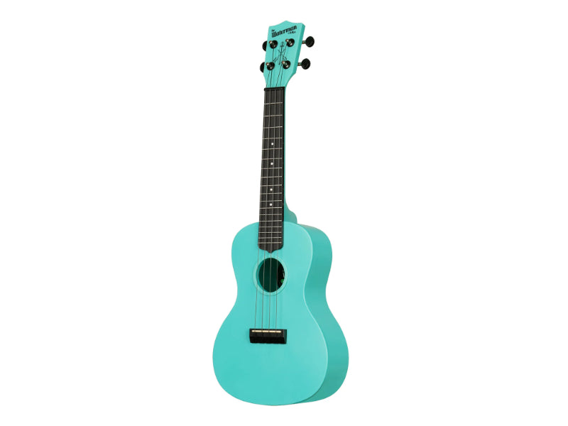 Kala KA-R-WMG-BL-C Aqua Mist GITD Concert Recycled Waterman Ukulele