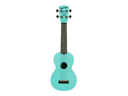 Kala KA-R-WMG-BL-S Aqua Mist GITD Soprano Recycled Waterman Ukulele