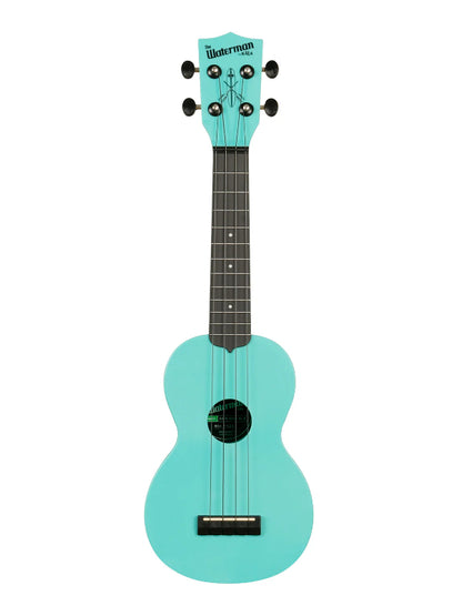 Kala KA-R-WMG-BL-S Aqua Mist GITD Soprano Recycled Waterman Ukulele