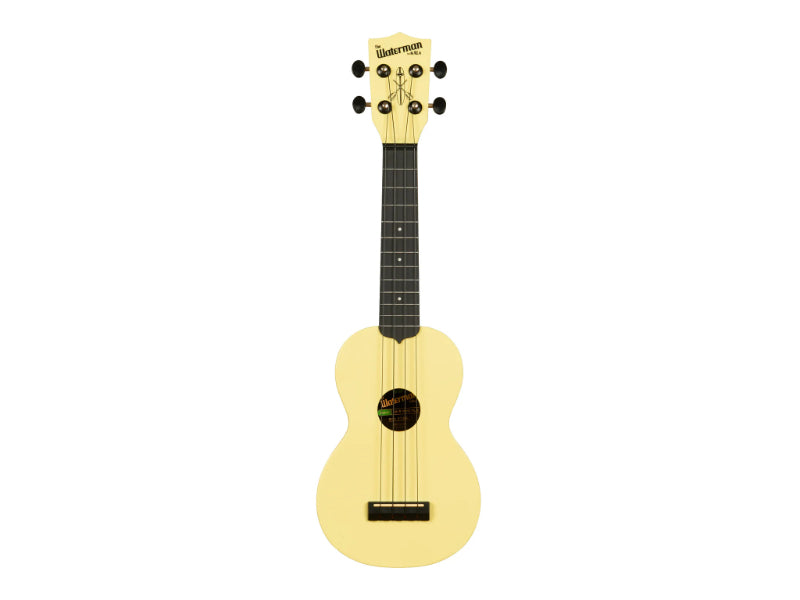 Kala KA-R-WMG-YL-S Starlight Yellow GITD Soprano Recycled Waterman Ukulele