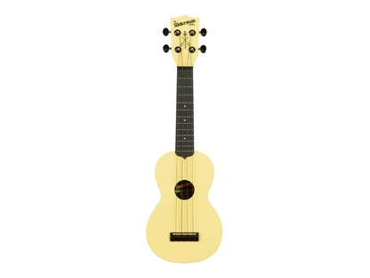 Kala KA-R-WMG-YL-S Starlight Yellow GITD Soprano Recycled Waterman Ukulele