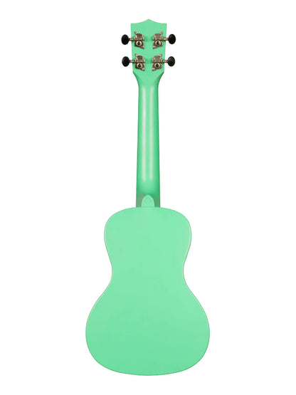 Kala KA-R-WMS-GN-C Seafoam Green Concert Recycled Waterman Ukulele