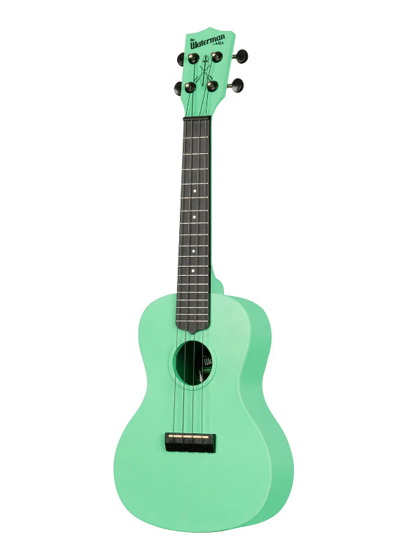 Kala KA-R-WMS-GN-C Seafoam Green Concert Recycled Waterman Ukulele