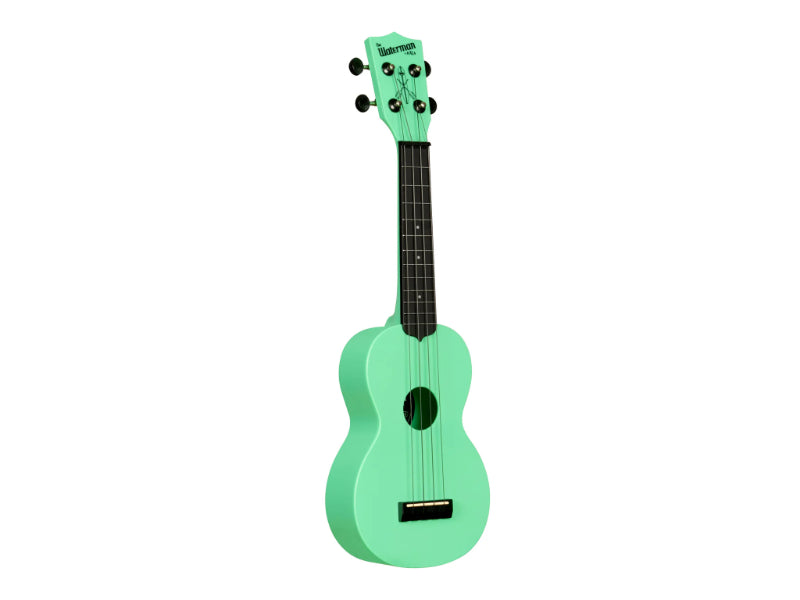 Kala KA-R-WMS-GN-S Sea Foam Green Soprano Recycled Waterman Ukulele
