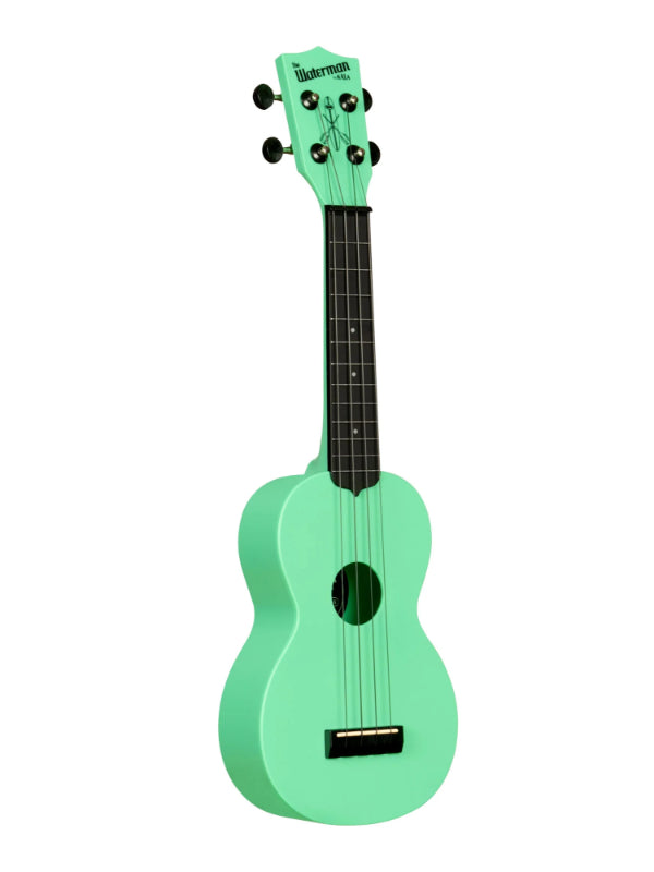 Kala KA-R-WMS-GN-S Sea Foam Green Soprano Recycled Waterman Ukulele