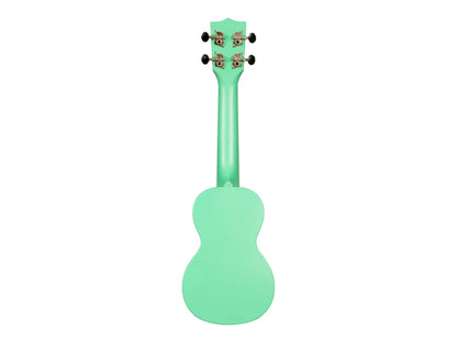 Kala KA-R-WMS-GN-S Sea Foam Green Soprano Recycled Waterman Ukulele
