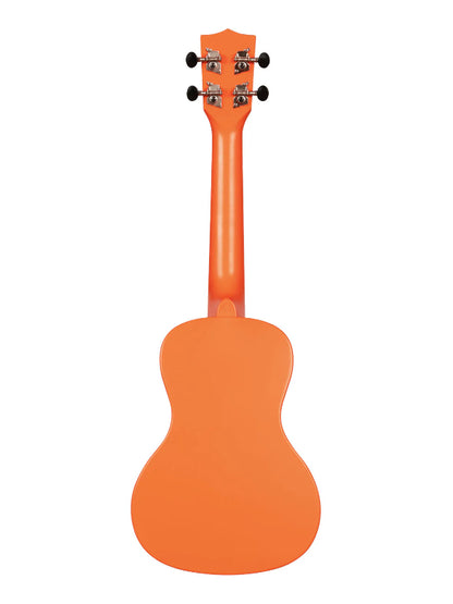 Kala KA-R-WMS-OR-C Sunset Orange Concert Recycled Waterman Ukulele