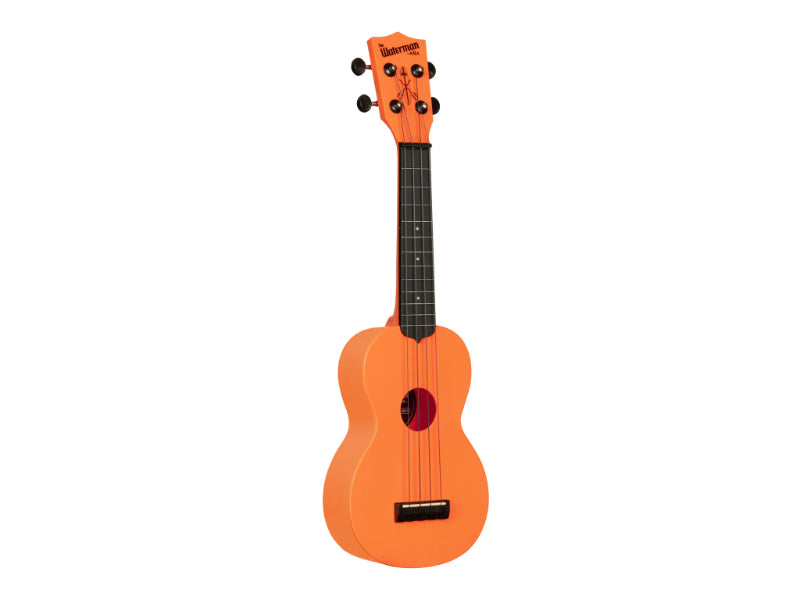 Kala KA-R-WMS-OR-S Sunset Orange Soprano Recycled Waterman Ukulele