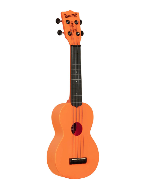 Kala KA-R-WMS-OR-S Sunset Orange Soprano Recycled Waterman Ukulele