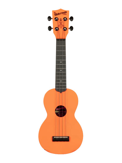 Kala KA-R-WMS-OR-S Sunset Orange Soprano Recycled Waterman Ukulele