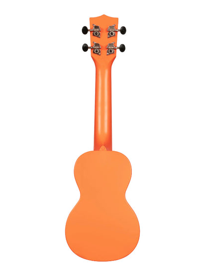 Kala KA-R-WMS-OR-S Sunset Orange Soprano Recycled Waterman Ukulele
