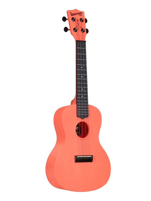 Kala KA-R-WMS-PK-C Pink Dusk Concert Recycled Waterman Ukulele