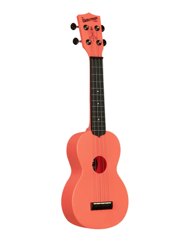 Kala KA-R-WMS-PK-S Pink Dusk Soprano Recycled Waterman Ukulele