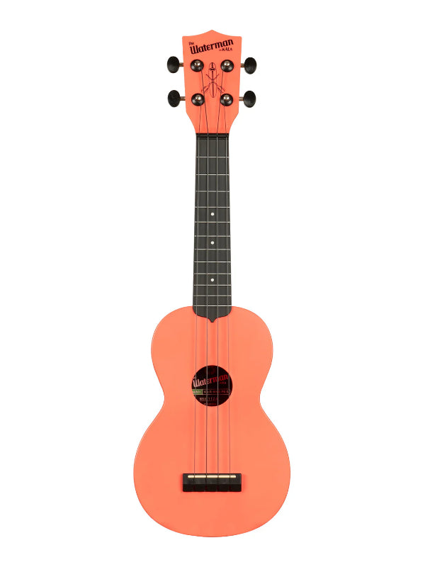 Kala KA-R-WMS-PK-S Pink Dusk Soprano Recycled Waterman Ukulele