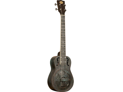 Kala KA-RES-COP-B-E Baritone Resonator Ukulele with EQ With Bag