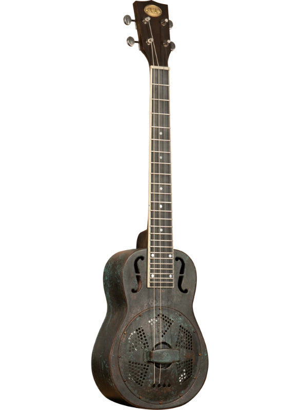 Kala KA-RES-COP-B-E Baritone Resonator Ukulele with EQ With Bag
