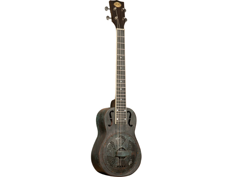 Kala KA-RES-COP-B-E Baritone Resonator Ukulele with EQ With Bag