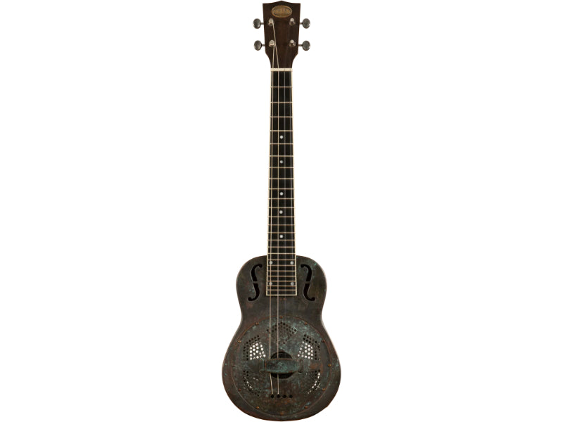Kala KA-RES-COP-B-E Baritone Resonator Ukulele with EQ With Bag