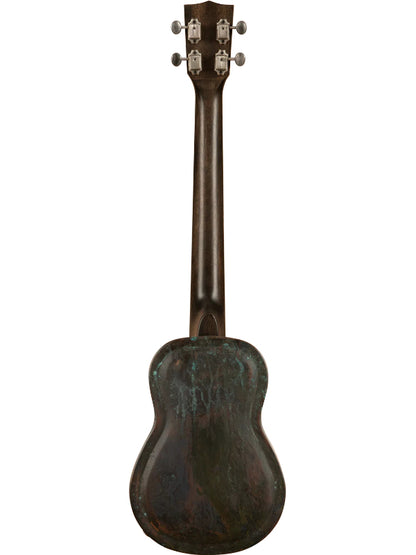 Kala KA-RES-COP-B-E Baritone Resonator Ukulele with EQ With Bag