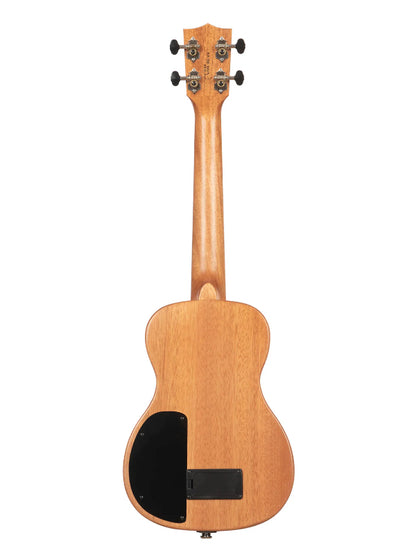 Kala KA-SB-MAP-T Solid Body Electric Flame Maple Tenor Ukulele