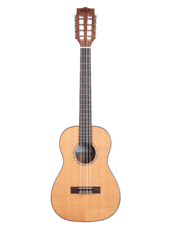 Kala KA-SCAC-B8 Solid Cedar Acacia Baritone 8-String Ukulele