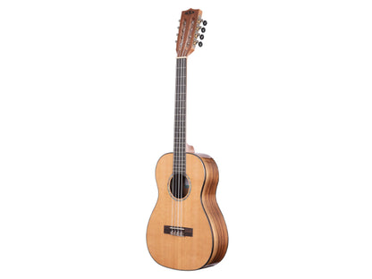 Kala KA-SCAC-B8 Solid Cedar Acacia Baritone 8-String Ukulele