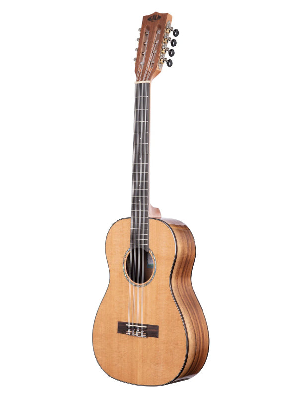 Kala KA-SCAC-B8 Solid Cedar Acacia Baritone 8-String Ukulele