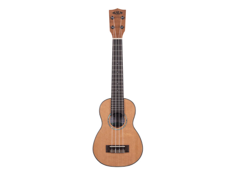 Kala KA-SCAC-SLNG Solid Cedar Top Acacia Soprano Long-Neck Ukulele