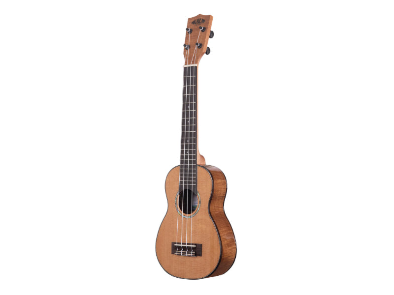 Kala KA-SCAC-SLNG Solid Cedar Top Acacia Soprano Long-Neck Ukulele