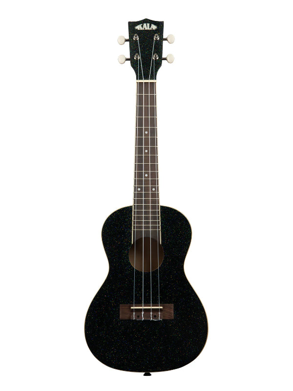 Kala KA-SPRK-BLACK Galaxy Black Sparkle Concert Ukulele