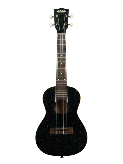 Kala KA-SPRK-BLACK Galaxy Black Sparkle Concert Ukulele