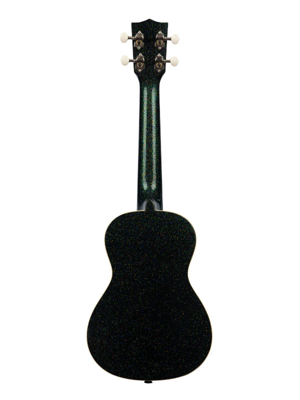 Kala KA-SPRK-BLACK Galaxy Black Sparkle Concert Ukulele