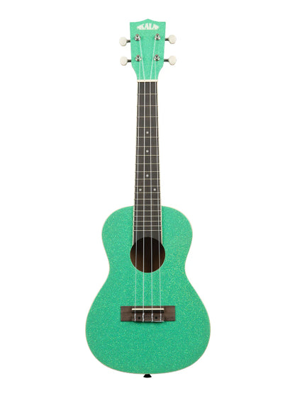 Kala KA-SPRK-GREEN Gatsby Green Sparkle Concert Ukulele