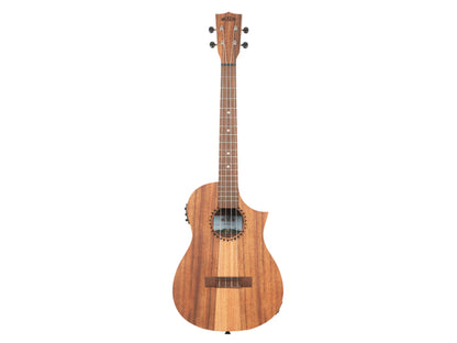 Kala KA-TK-B-CE Teak Tri-Top Baritone Ukulele with Cutaway & EQ