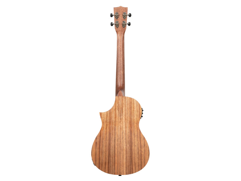 Kala KA-TK-B-CE Teak Tri-Top Baritone Ukulele with Cutaway & EQ